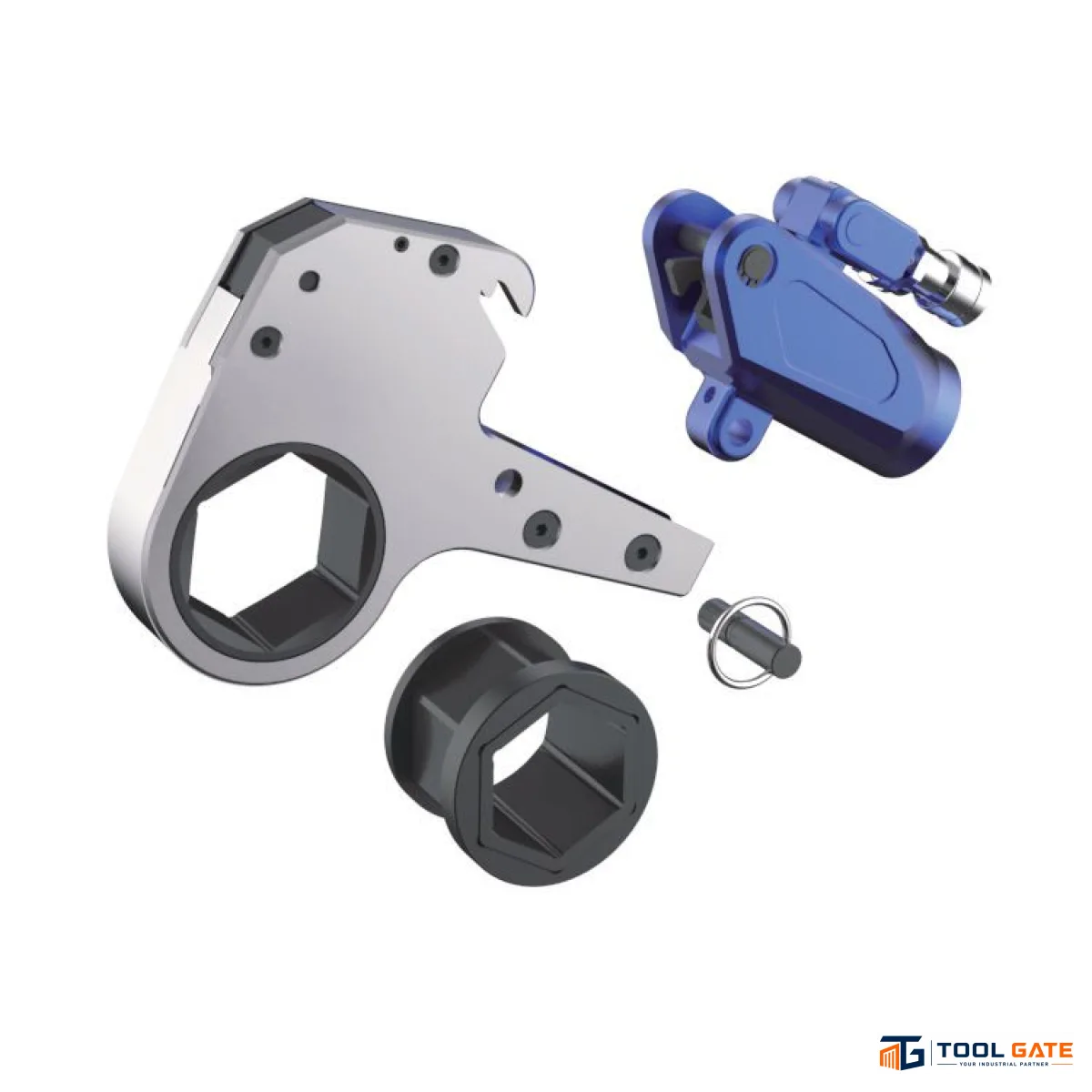 كاسيت سداسي لمفتاح عزم هيدروليك HITCH HICTOOR Hexagon Cassettes HHBS-K14 لمقاسات صواميل متعددة