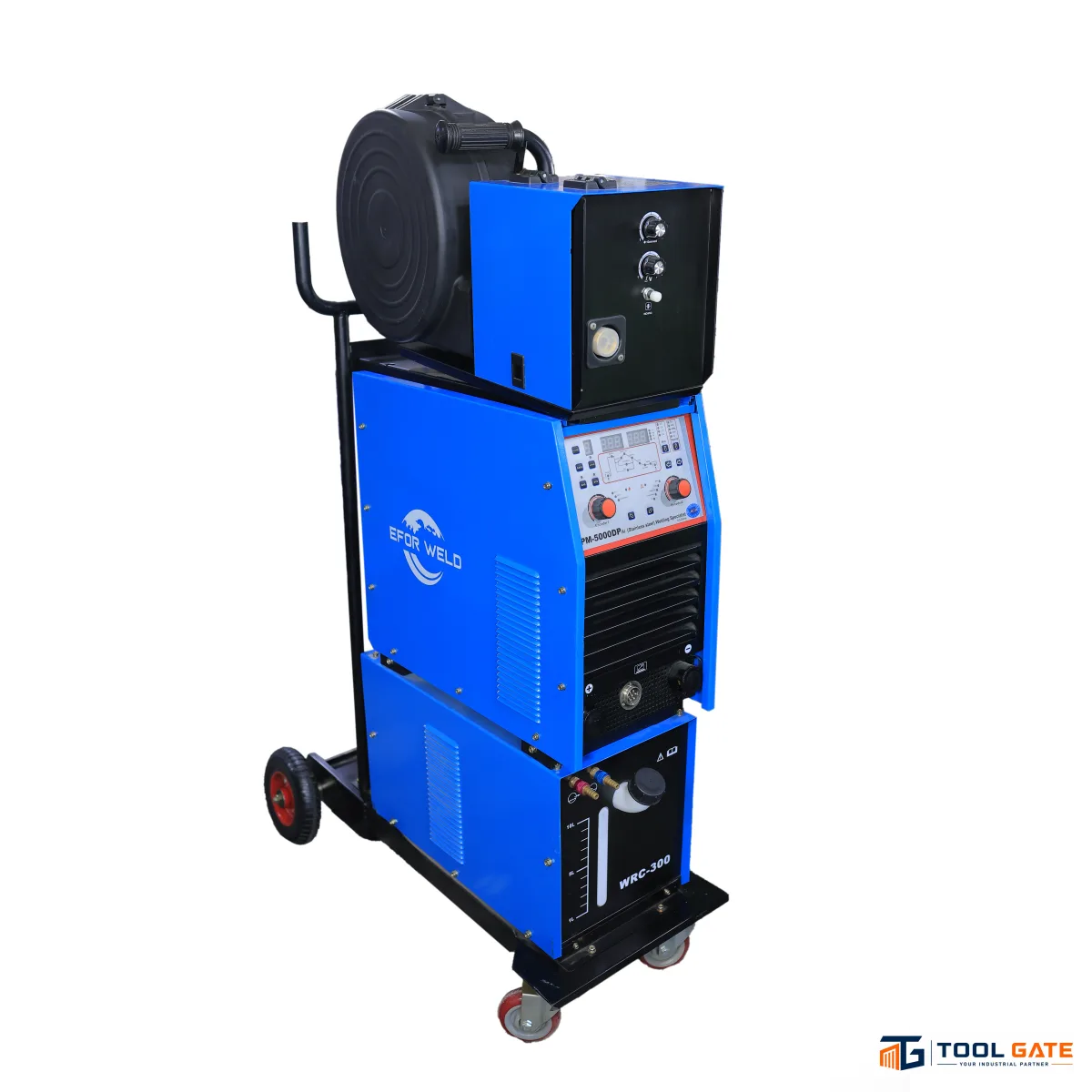 ماكينة لحام MIG Double Pulse صناعية بتبريد مياه للألومنيوم والاستانلس تركية EFOR WELD PM-5000DP