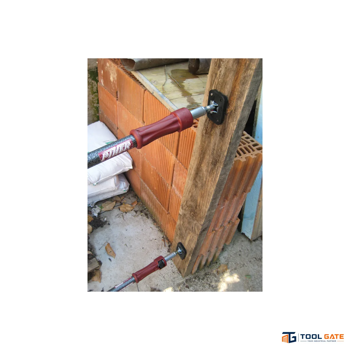 يد مساعدة تلسكوبية PIHER MAXIProp P4 Telescopic Support Prop بطول قابل للضبط من 200 إلى 375 سم – موديل 34004