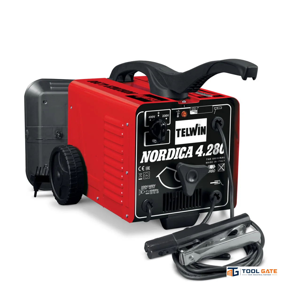 مكنة لحام AC تيلون ايطالي 190 امبير Telwin NORDICA 4.220 TURBO 220 / 380 فولت
