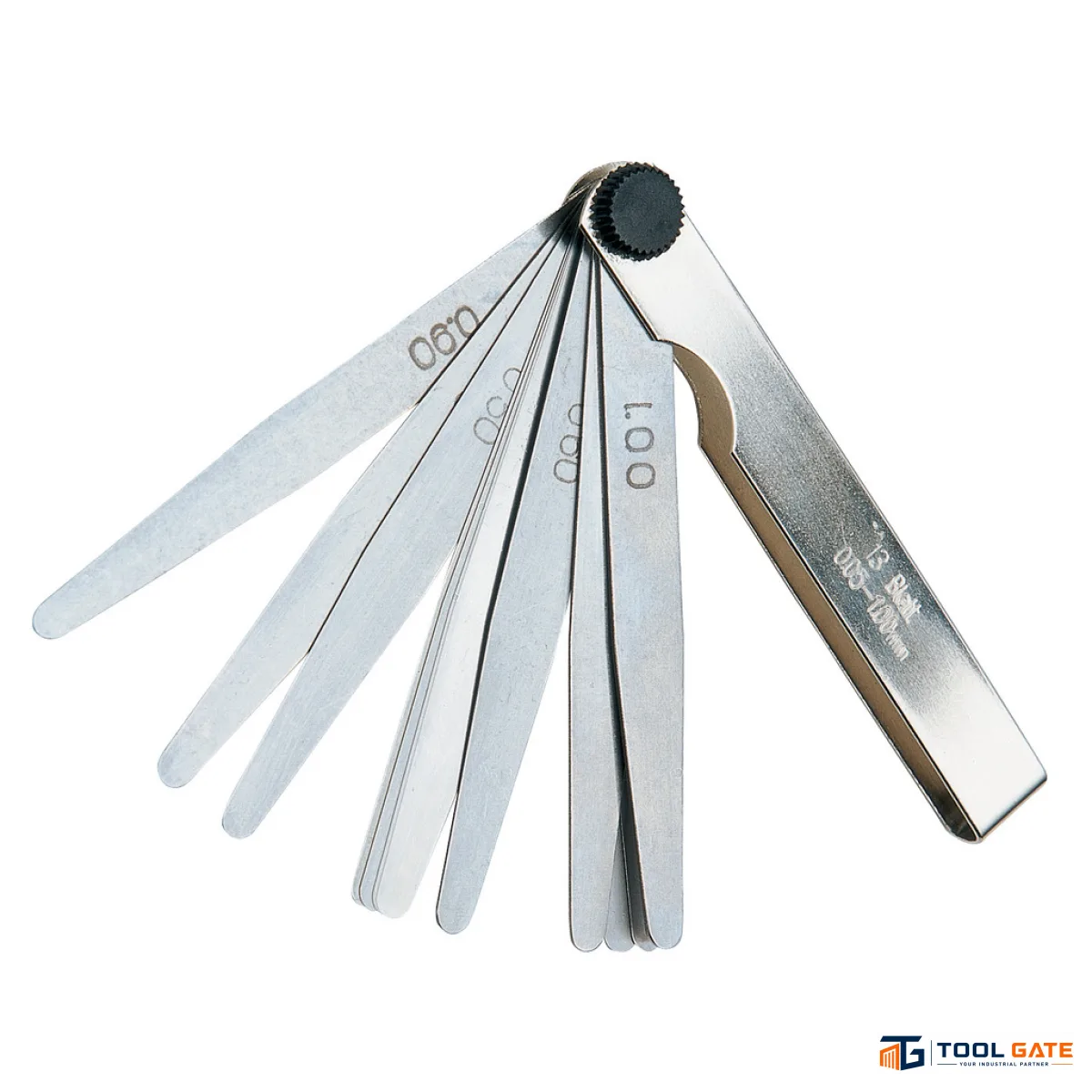 فلير قياس خلوص - Feeler Gauge Set 13 ورقة 0.05–1 مم يونيور سلوفيني موديل 701