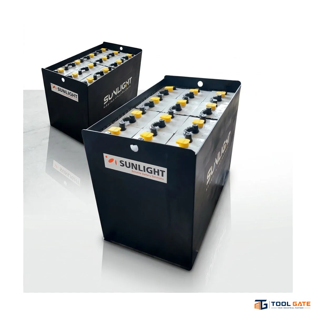 SUNLIGHT PzS/PzB بطارية كلارك صن لايت يوناني 36 فولت 560 أمبير – 18 خلية – Traction Battery