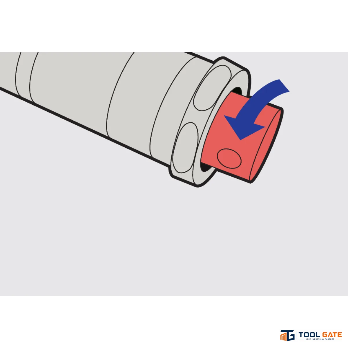 مفتاح عزم Heavy Duty - Heavy Duty Torque Wrench 1 بوصة 140–980 نيوتن متر يونيور سلوفيني موديل 264