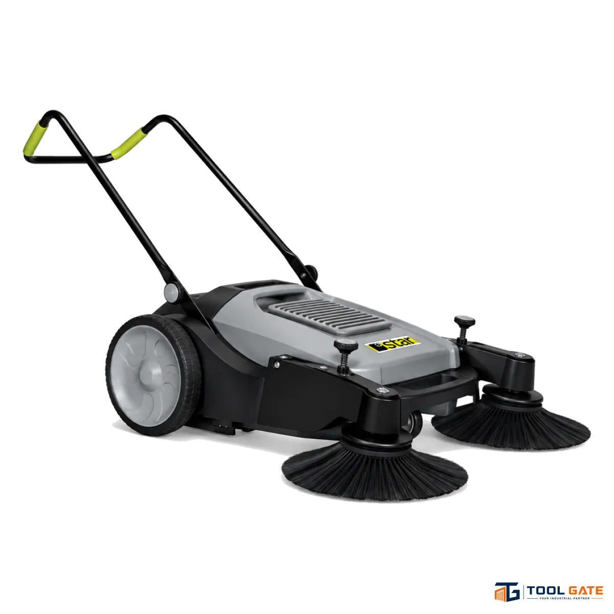 ماكينة كنس ممرات يدوية ستار تركي STAR SW60 – عرض كنس 100 سم – إنتاجية 4200 م²/ساعة