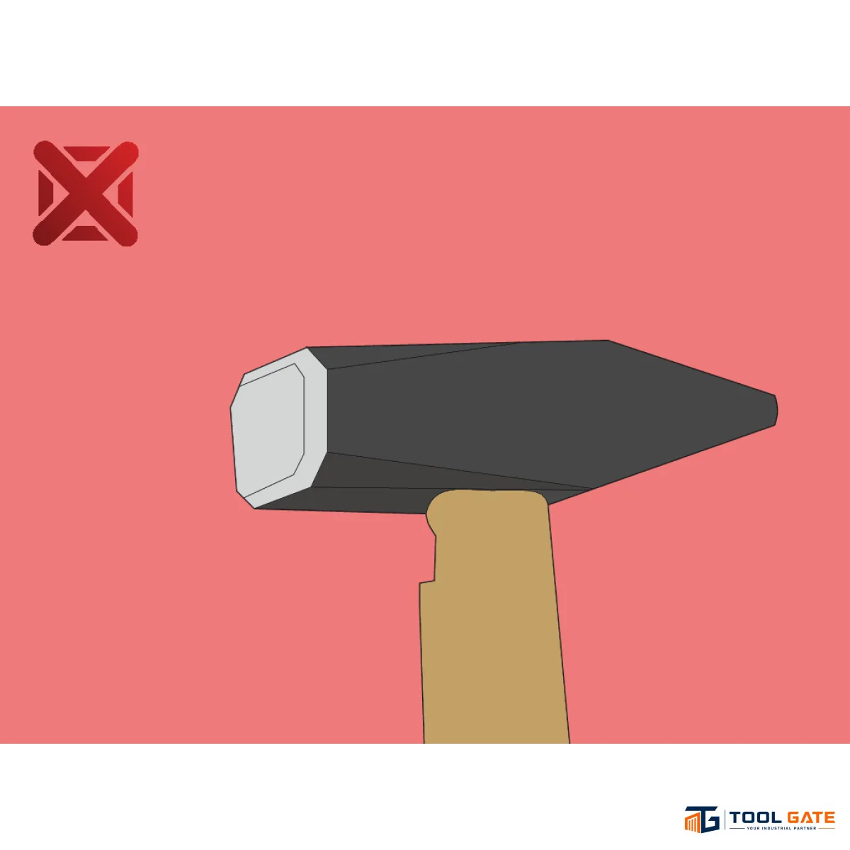 شاكوش بناريج - Locksmith's Hammer 150 جم يونيور سلوفيني موديل 812