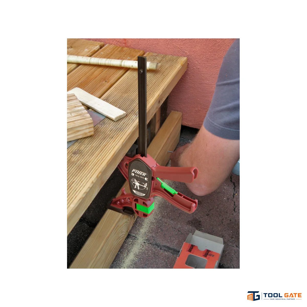 قمطة تثبيت سريعة PIHER Quick Clamp بطول 15 سم وعرض فك 8 سم – موديل 52615