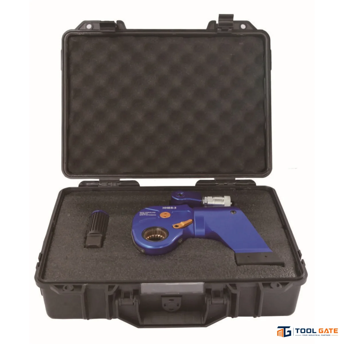 مفتاح عزم هيدروليكي هيتش هيكتور انجليزي Square Drive HHBS-8 عزم 1078–10780 نيوتن متر دفع مربع 1½ بوصة