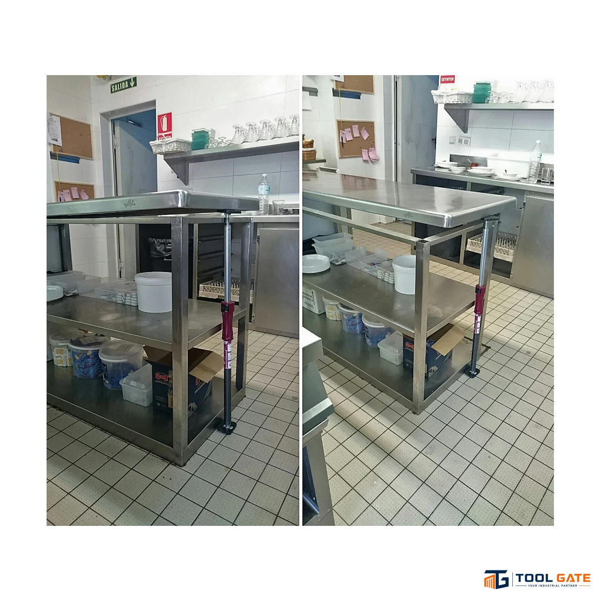 يد مساعدة تلسكوبية PIHER MAXIProp P1 Telescopic Support Prop بطول قابل للضبط من 60 إلى 100 سم – موديل 30010