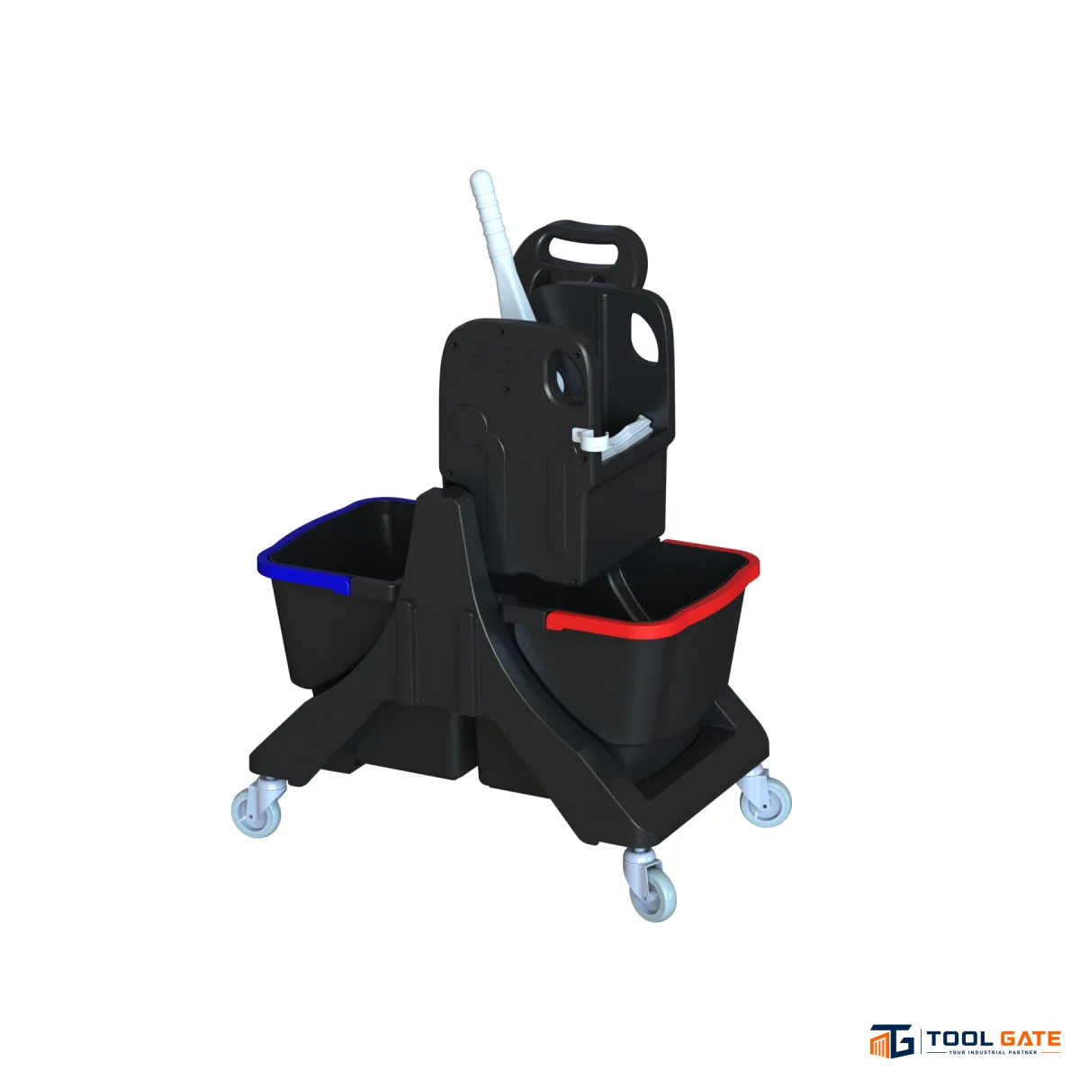 تروللي نظافة ARCORA ECOBLACK 45 دبل باكت – 2 جردل سعة 20 لتر