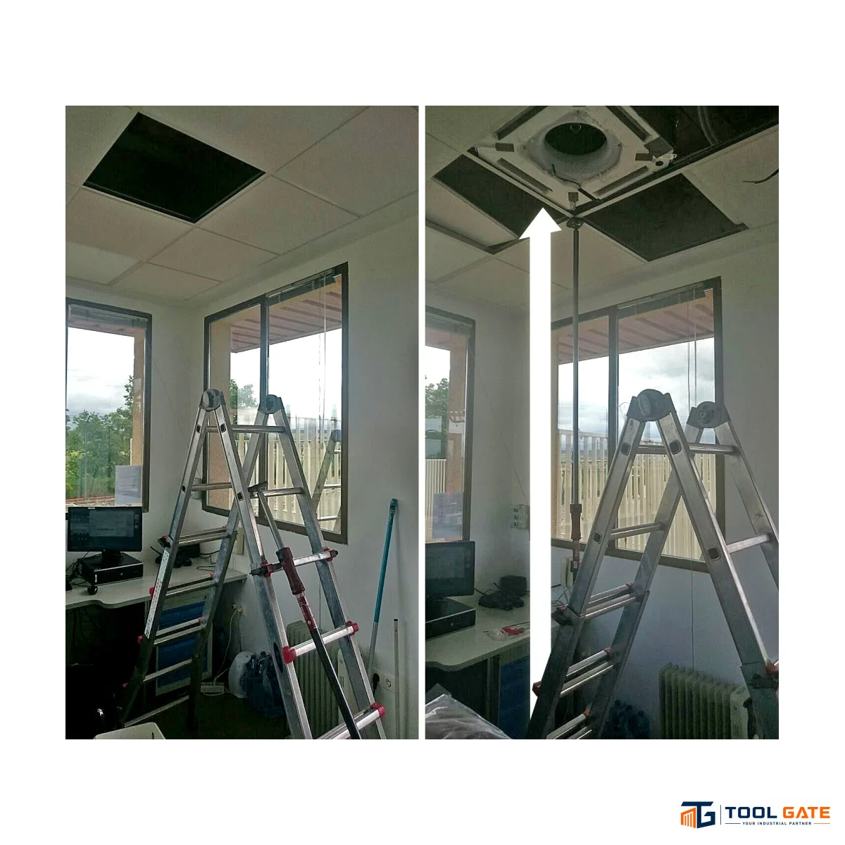 يد مساعدة تلسكوبية PIHER MAXIProp P1 Telescopic Support Prop بطول قابل للضبط من 60 إلى 100 سم – موديل 30010