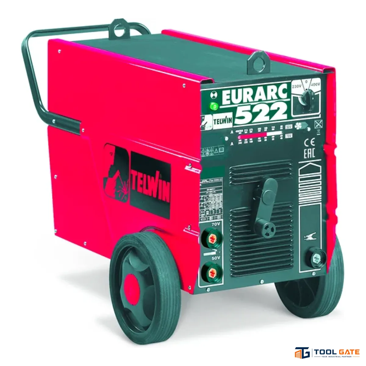 ترانس لحام ايطالي 400 امبير Telwin EURARC 522 – 400A MMA AC Welding Machine