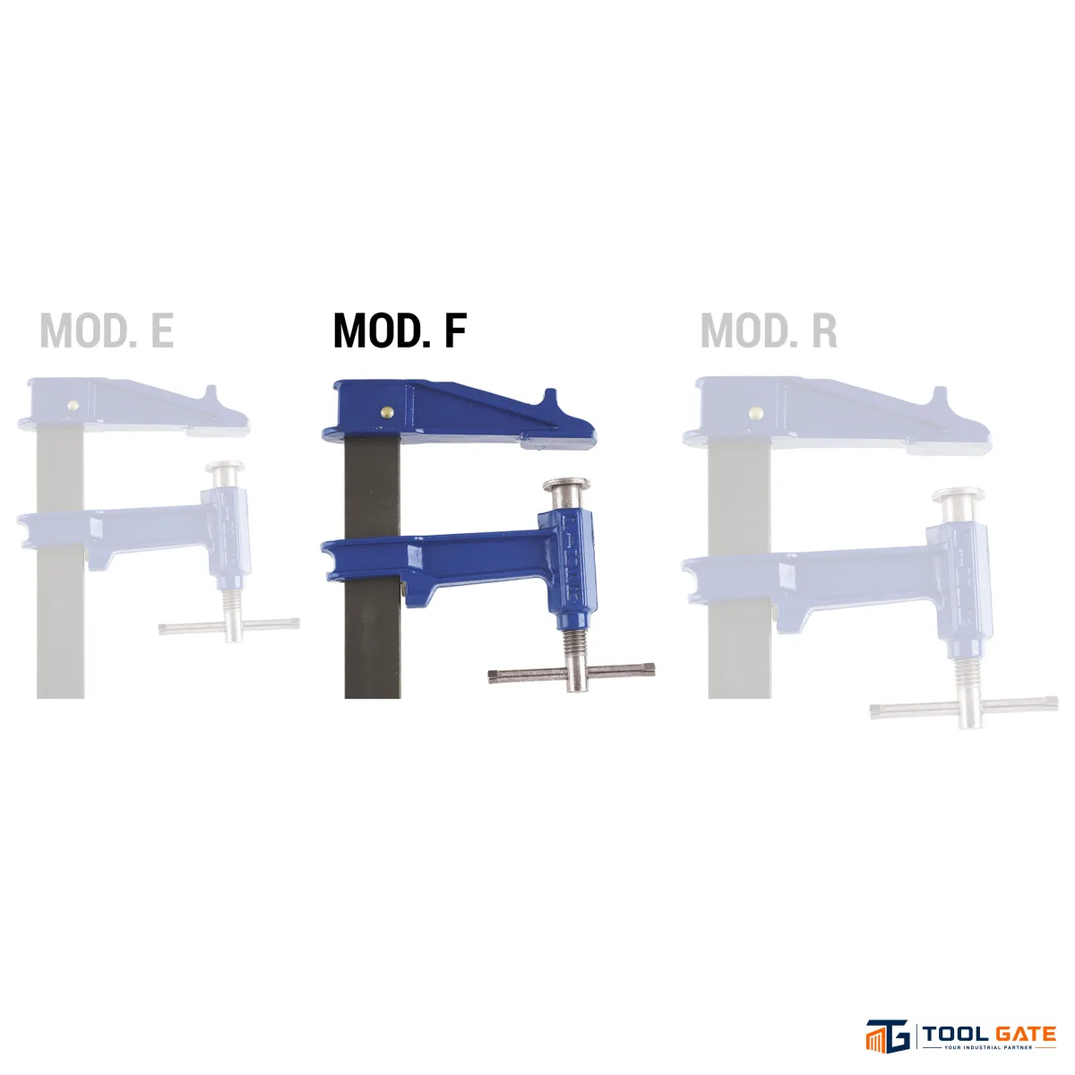 قمطة تثبيت لولبية PIHER F Classic Screw Clamp بطول 150 سم وعمق فك 12 سم – موديل 4150