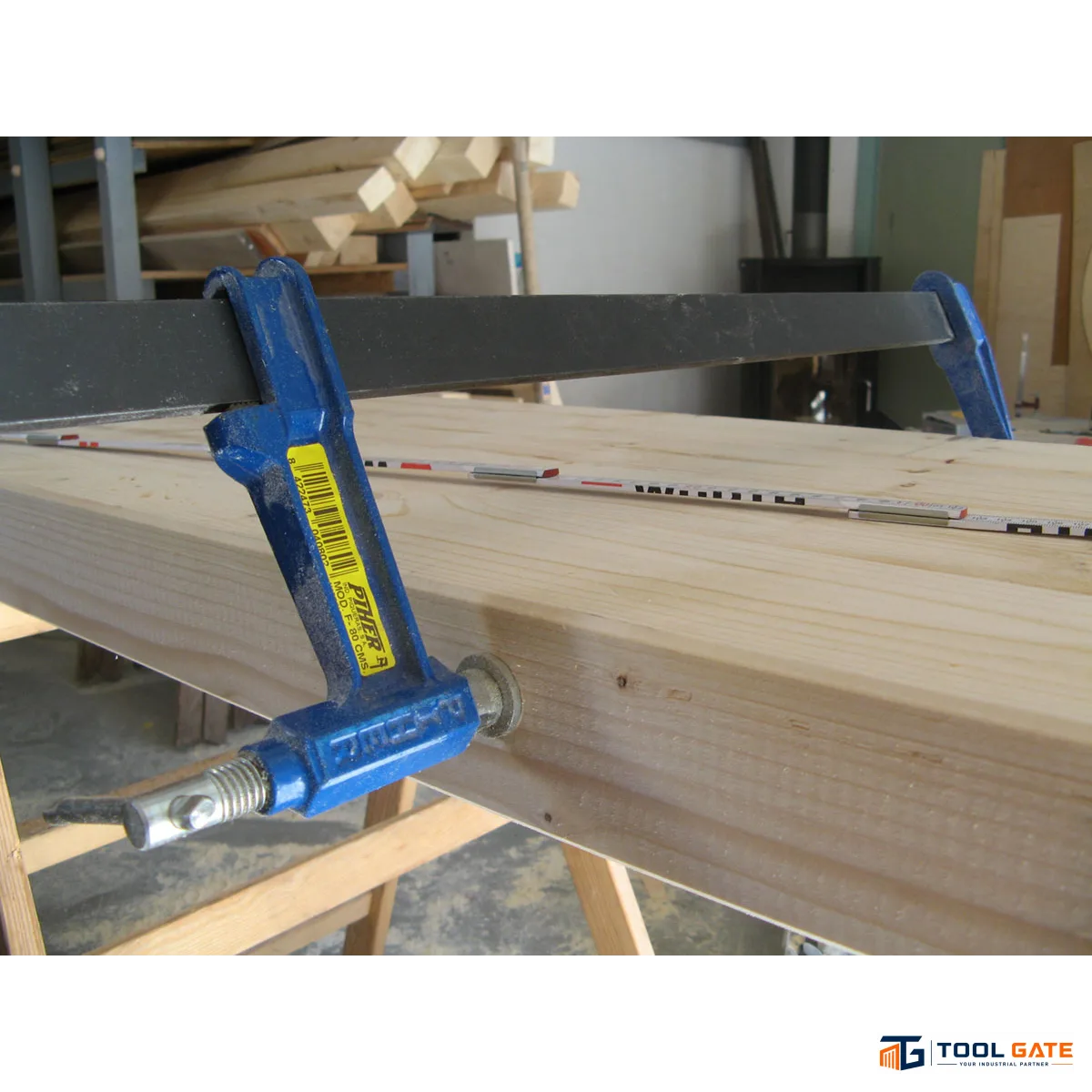 قمطة تثبيت اسباني PIHER F Classic Screw Clamp بطول 200 سم وعمق فك 12 سم – موديل 4200