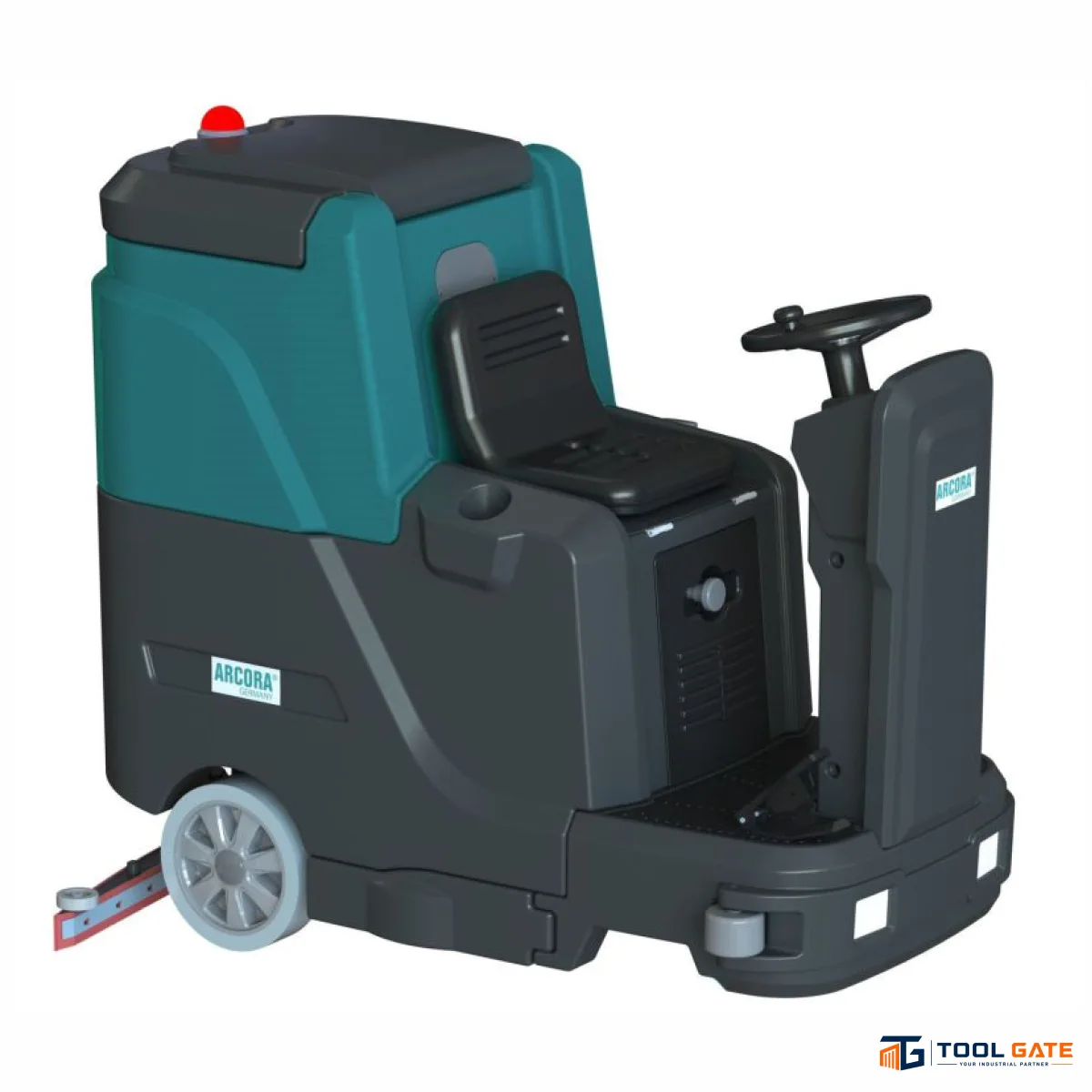 ماكينة غسيل وتجفيف أرضيات Ride-On بالبطارية BOSS 150/85 – عرض تنظيف 85 سم وتانك 160 لتر