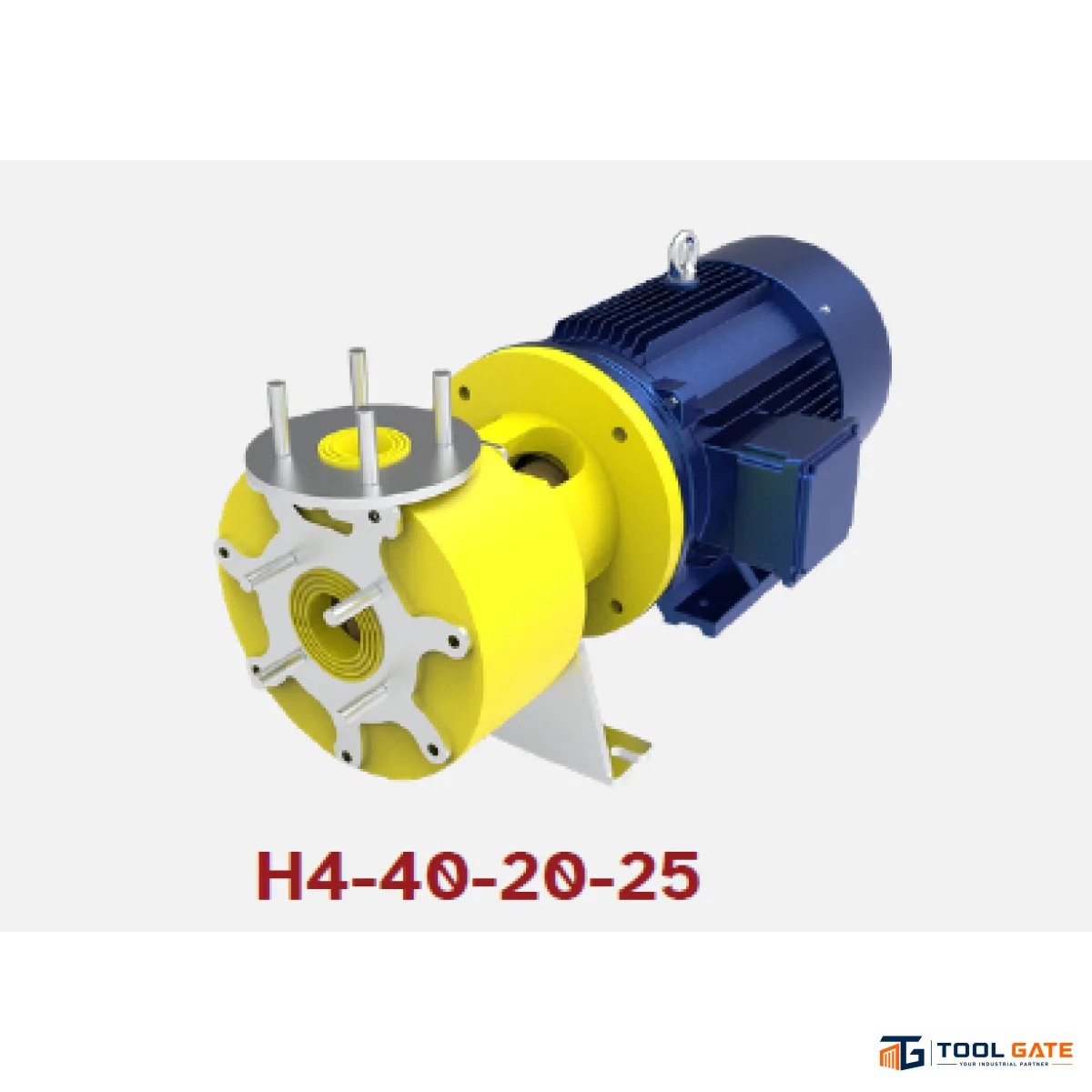 طلمبة نقل أحماض وكيماويات 4 حصان Acid & Chemical Transfer Centrifugal Pump PU-TECH H4-40-20-25