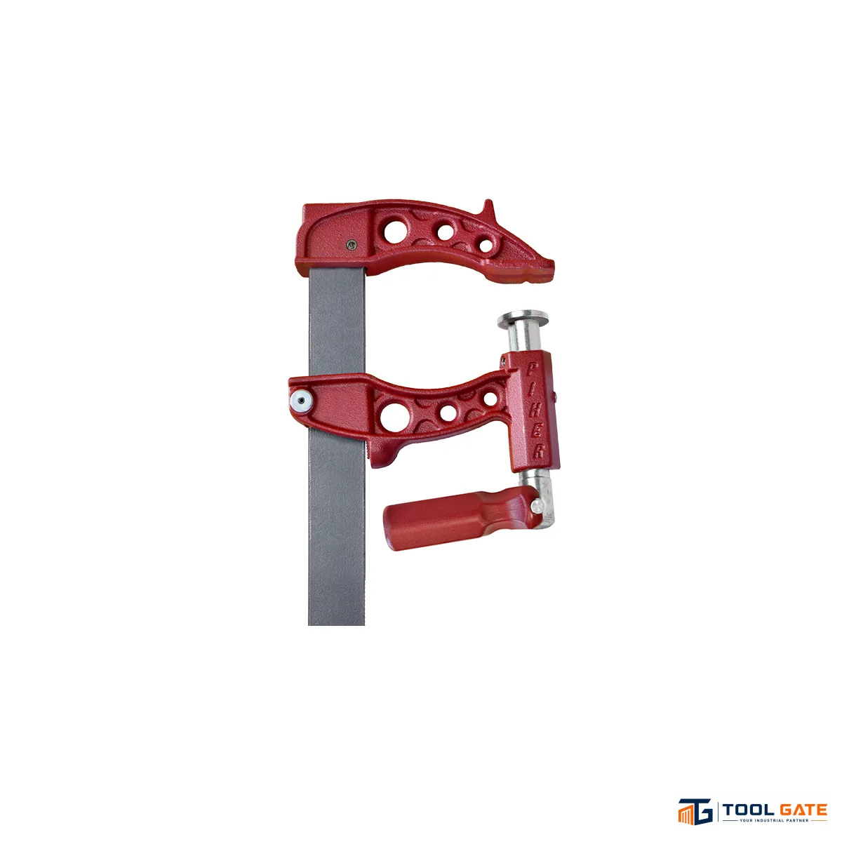 قمطة تثبيت PIHER Maxipress F Heavy-Duty Clamp بطول 40 سم وعمق فك 12 سم – موديل 60040