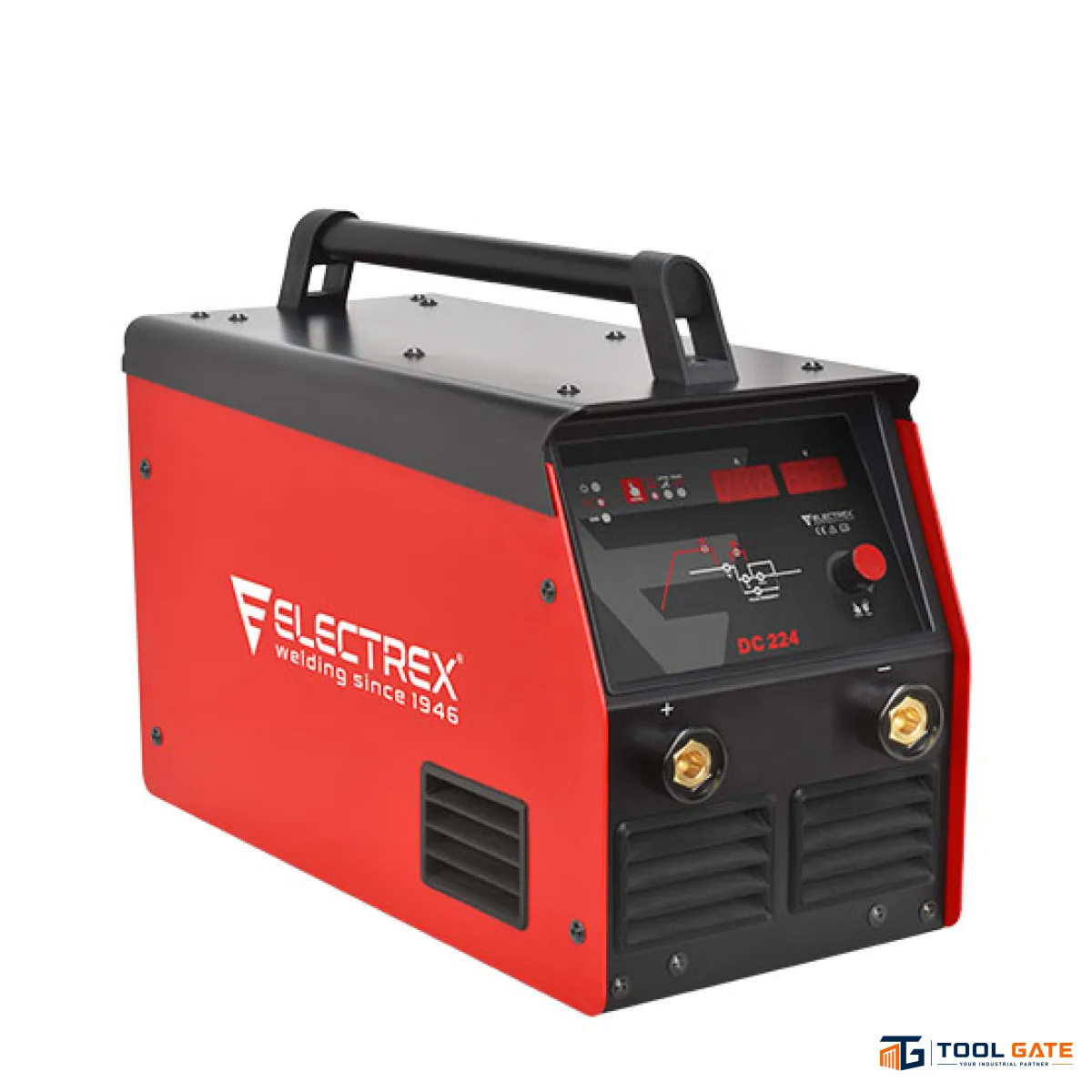 ماكينة لحام كهربا 220 امبير الكتريكس برتغالي Electrex DC 224