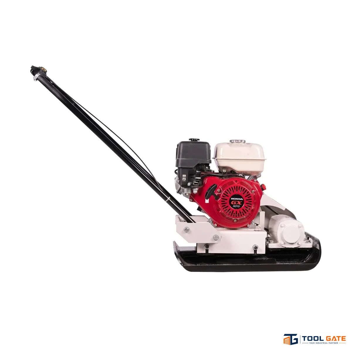 دكاكة تربة كوماتسو 120 كجم  11.2 حصان بمحرك هوندا GX390 موديل TKP 120، قوة دك 2200 كجم