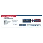 طقم مفك  31 قطعة سنون ولقم 2 لون APT AH145377-31