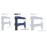 قمطة تثبيت اسباني بطول 30 سم وعمق فك 12 سم PIHER F Classic Screw Clamp  – موديل 4030