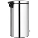 BOSS 30 Liter باسكت قمامة ستانلس ستيل ببدال وSoft Close – 30 لتر