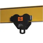 Plain Travel Trolley GCT10T حمولة 10 طن | عربة ونش يدوي هيتش هيكتور انجليزي  بدون تروس