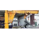 جيب كرين عمودي 2 طن بحركة يدوية وذراع H-Beam حتى 3 متر HITCH HICTOOR Column Type Jib Crane