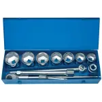 طقم لقم - Socket Set 1 بوصة 12 قطعة 46–80 مم يونيور سلوفيني موديل 199MB1